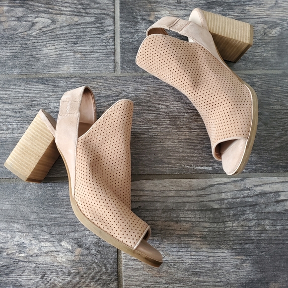 NEW Cole Haan Callista Open Toe Sling Pink Heels - Picture 2 of 9